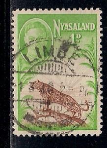 Nyasaland Scott # 84 - Used