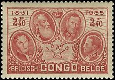 BELGIAN CONGO   #162 MNH (1)