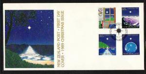 New Zealand 960-963 Christmas U/A FDC