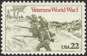 # 2154 MINT NEVER HINGED WORLD WAR 1 VETERANS