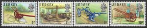 Jersey 120-123 MNH Complete SC$1.00