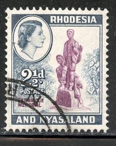 Rhodesia and Nyasaland # 161, Used.