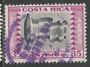 COSTA RICA C233 VFU TEXTILES O787-2