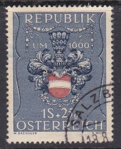 Austria Sc #B266 Used; Mi939