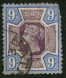 Great Britain 120 Used (flaw) : QV