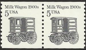# 2253 MINT NEVER HINGED 1900'S MILK WAGON