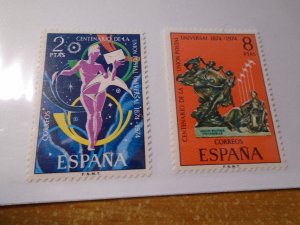 Spain  #  1838-39  MNH