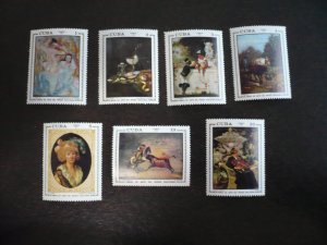 Stamps - Cuba - Scott# 1773-1779 - Mint Hinged Set of 7 Stamps