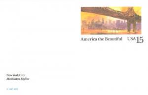 US UX137 (mint postal card) 15