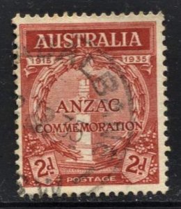 STAMP STATION PERTH Australia #150 Cenotaph Used  CV$0.50