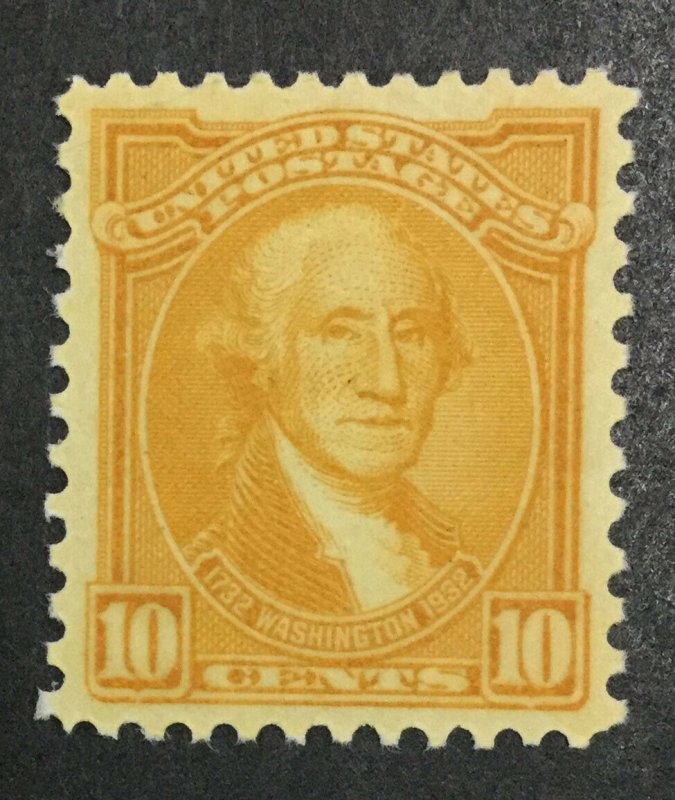 MOMEN: US STAMPS #715 MINT OG NH XF LOT #34164