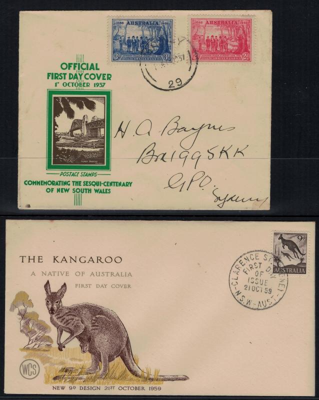 ‬Australia Pre Decimal Selection - Collection ‬(24) FDC