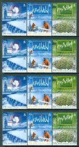 EDW1949SELL : BR. ANTARCTIC TERRITORY Clean grp of 3 sets & 1 S/S VFMNH Cat $318