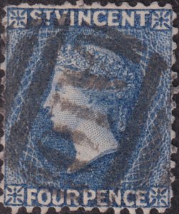 St Vincent 1883-1884 SC 37 Used w Cert