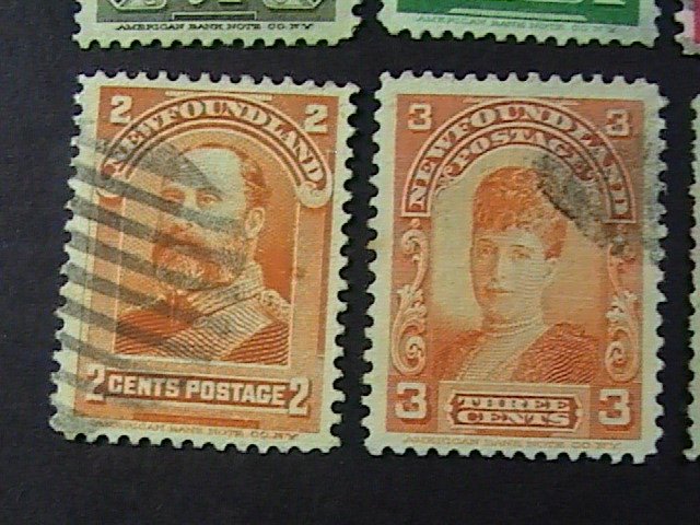 NEWFOUNDLAND # 78-85-USED---COMPLETE SET------1897-1901