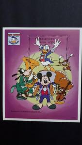 Disney - Maldives 1995. ** MNH Block/2