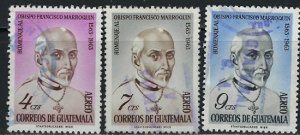 Guatemala C316-18 Used 1965 set (an4123)