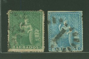 Barbados #15-16  Multiple