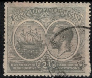 Bermuda #57  CV $55.00  (paper on back)