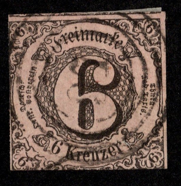 Germany Thurn and Taxis Scott 45 Used.