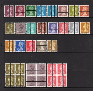 COLLECTION OF MACHIN TRAINING STAMPS