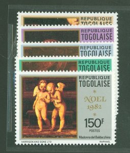 Togo #1144-8 Mint (NH) Single (Complete Set)