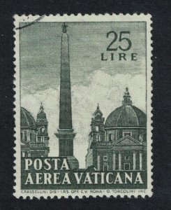 SALE Vatican Church of St Mary in Montesanto Roman Obelisk 1959 Canc SG#299