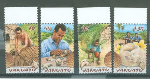 Vanuatu #833-836 Mint (NH) Single (Complete Set)