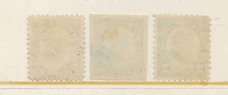 U.S. #610-612 Harding Memorial Issues Complete Set Used