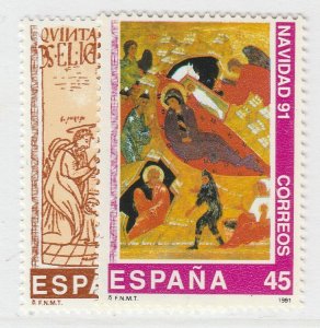 Spain Spagna Spanien Espana 1991 VF-XF MNH** Full Set A23P38F13274