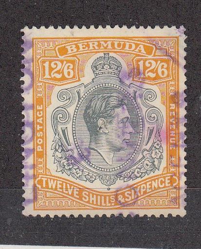 Bermuda - 1938 KGVI 12sh6p Sc# 127a - (471)