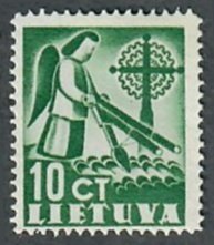 Lithuania #318 Mint Hinged single