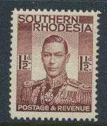 Southern Rhodesia  SG 42  Mint very light trace of Hinge 