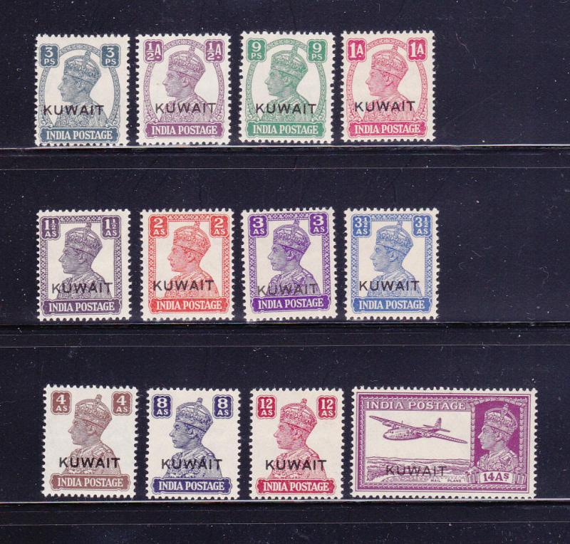 Kuwait 59-67, 69-71 MH King George VI