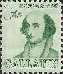 # 1279 MINT NEVER HINGED ALBERT GALLATIN