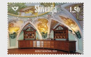 2023 Slovenia Tourism - Oldest Pharmacy  (Scott NA) MNH