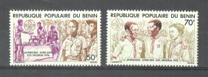 Benin Scott #352-353 MNH