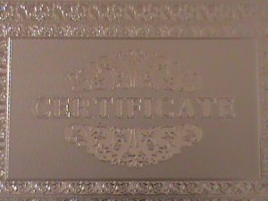 ​UNITED STATES-1899 CAT.#339- 24 KARAT GOLD REPLICA $2 -VF WITH CERTIFICATE