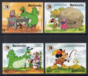 Antigua Redonda Disney's Brothers Grimm MNH VF