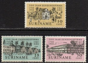 Suriname Sc #356-358 Mint Hinged