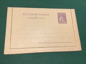 Portuguese Guinea vintage unused air letter  airmail stamps postal cover 62444