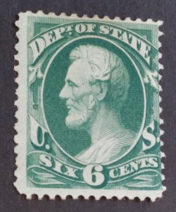 US Scott #O60  F/VF LH. CV $250  / Price $ 95   + FREE SHIPPING