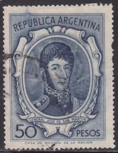 Argentina 826 Gen. Jose de San Martin 1965