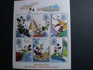 ANTIGUA & BARBUDA STAMP-MICKEY'S 70TH ANNIVERSARY-DISNEY CARTOON  MNH SHEET 3