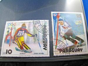 PARAGUAY - SCOTT #1899-1901 & 1953-1955 - OLYMPICS  Used