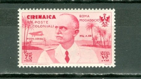 CYRENAICA 1934 #CB3 MNH...$25.00