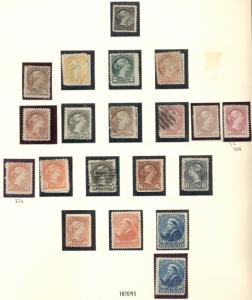 CANADA COLLECTION 1851-1989, All mint, earlies w/ng, two albums, Scott $42,474