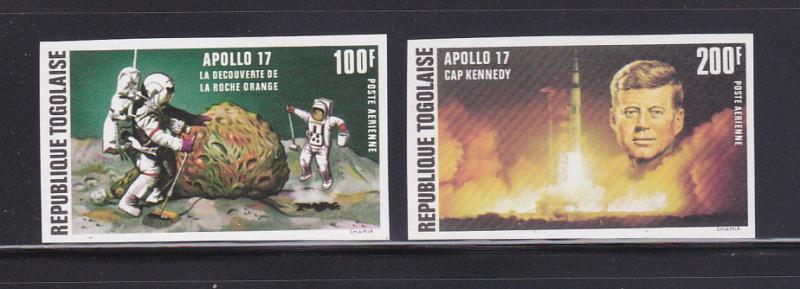 Togo C196-C197 Imperf Set MNH Space (B)