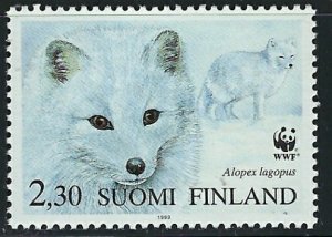 Finland 907b MNH 1993 Foxes (an3498)