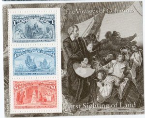 Scott #2629a (2624-29) Set of Six Columbus Stamp Sheets of 3 Stamps - MNH